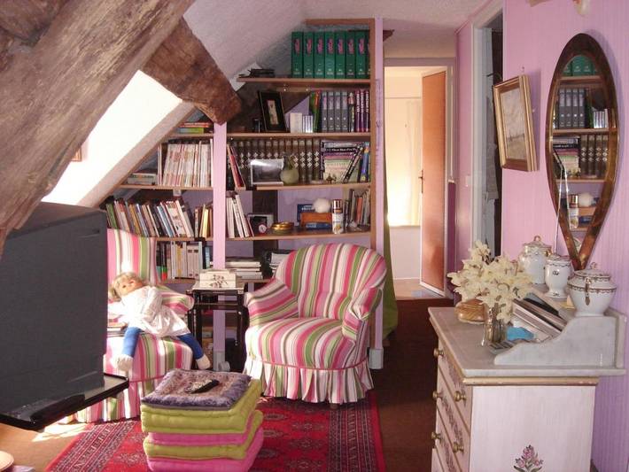 Maison de vacances pour 4 personnes, avec Terrasse ainsi que Jardin et Vue à Mer