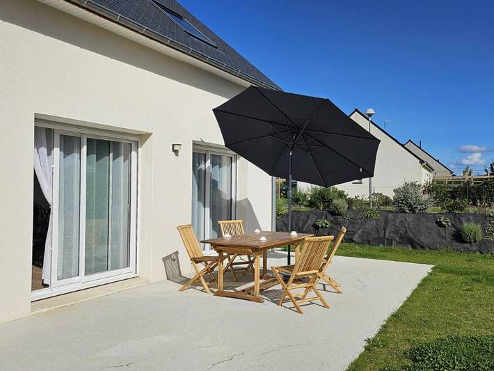 Maison de vacances pour 8 personnes, avec Terrasse et Jardin