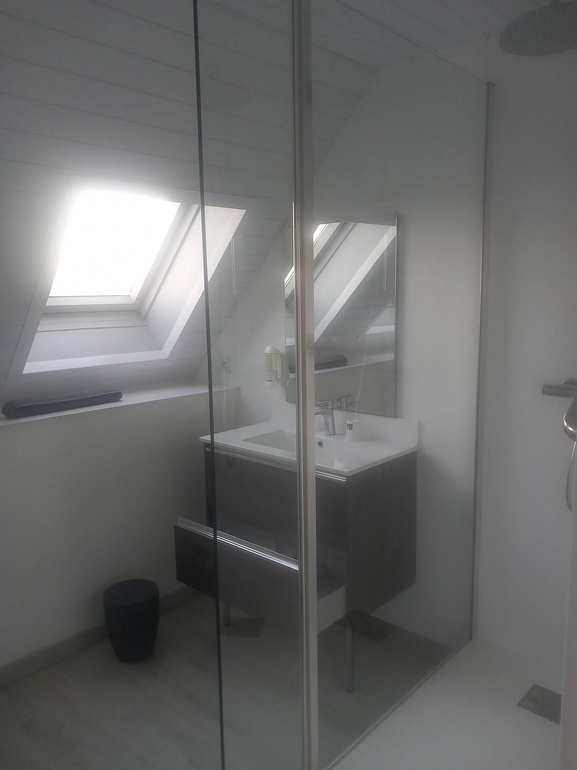 Chambre d’hôtes « Ferme Des 4 Vents - Chambre Alizé » avec vue mer et Wi-Fi in Audinghen, Région de Boulogne-sur-Mer