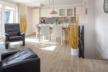 Ferienwohnung für 4 Personen, mit Terrasse und Sauna in Westerland