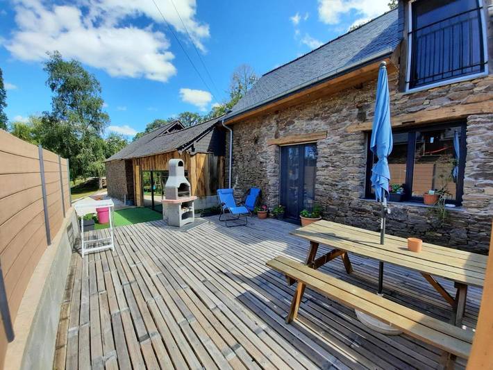 Gîte pour 4 personnes, avec jacuzzi et jardin dans Saint-Malon-sur-Mel - 3