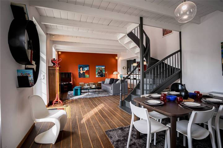 Location de vacances pour 6 personnes, avec jardin ainsi que vue sur l’océan et terrasse, adapté aux familles dans Port du Linkin - 3