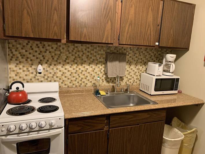 Apartmenthotel for 4 people, with yard and terrace in Pine Hill