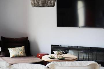 Gîte pour 4 personnes, avec balcon et vue, adapté aux familles à Igualada