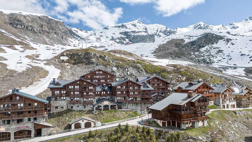 Chalet voor 6 personen, met sauna en balkon in Val Thorens