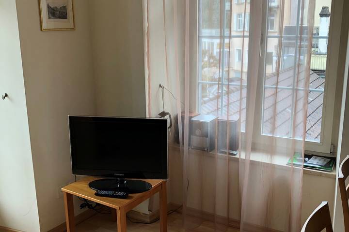 Ganze Ferienwohnung, St. Gallerhof Apartment - 2-Zimmerwohnung mit 3 Balkonen in Pfäfers Bad, Bad Ragaz
