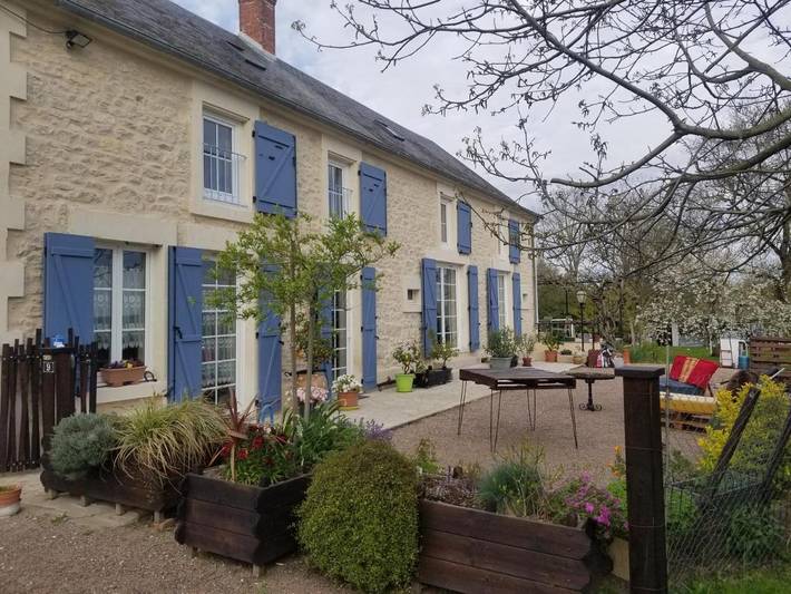 Chambre d’hôte pour 4 personnes, avec Terrasse ainsi que Jardin et Vue dans Nièvre - 4