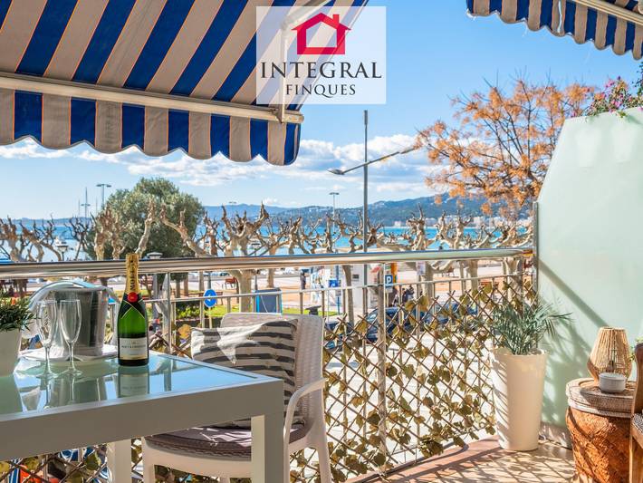 Location de vacances pour 4 personnes, avec balcon à Palamós