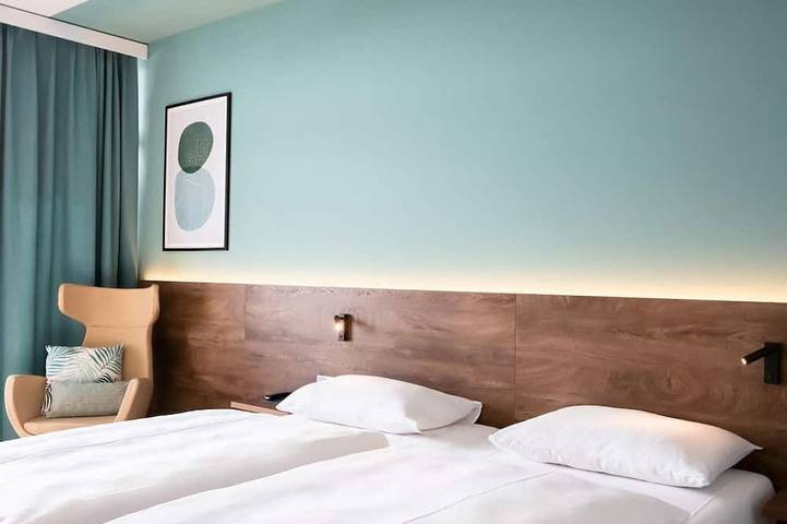 Ferienhaus für 2 Personen, mit Balkon und Garten, mit Haustier