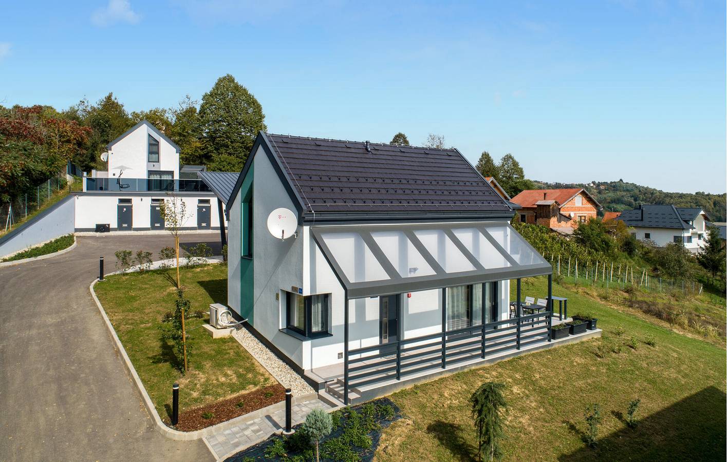 Ferienhaus für 6 Personen mit Ausblick in Varazdin