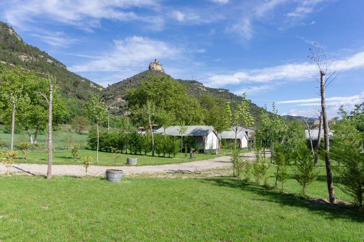 Camping voor 6 personen in de Spaanse Pyreneeën