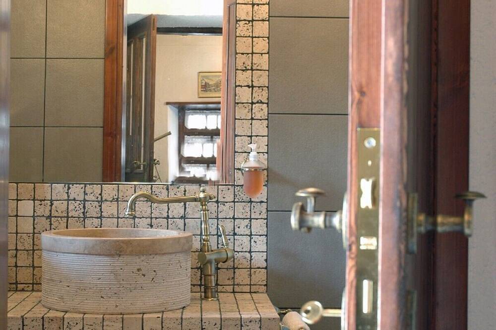 Katsaneiko Stone built Mansion with Private Pool in Afytos, Kassandra