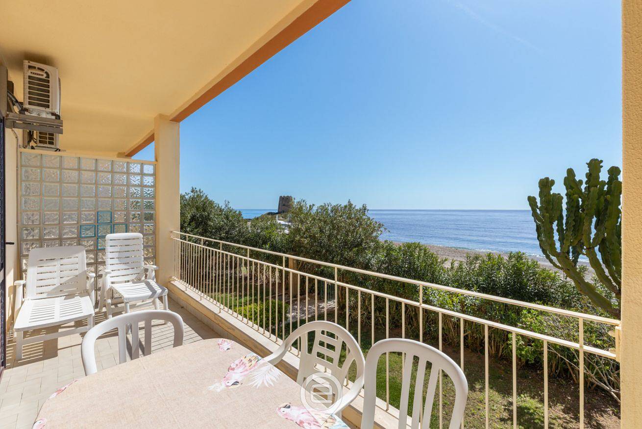 Ganze Wohnung, Ferienwohnung für 3 Personen mit Balkon/Terrasse in Torre di Bari, Ogliastra Provinz