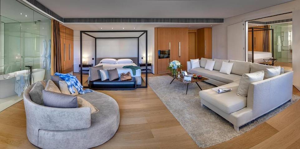 Hotel für 2 Personen, mit Whirlpool und Terrasse sowie Garten und Pool in Forte dei Marmi