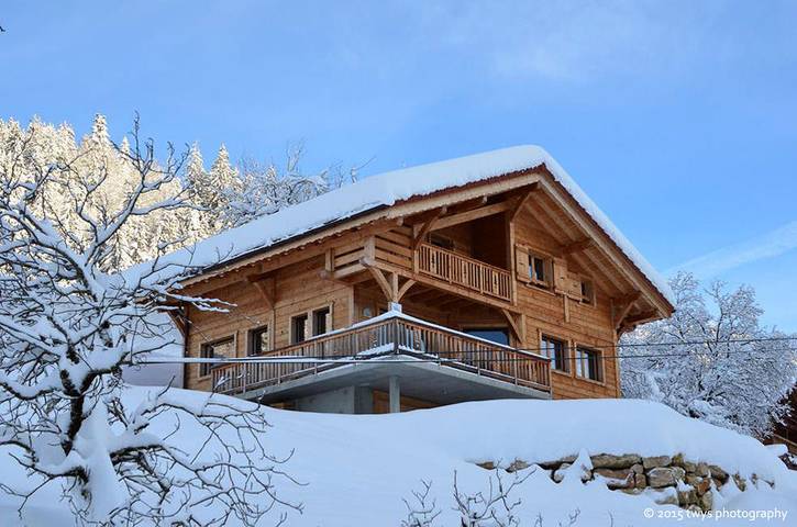 Chalet pour 12 personnes, avec terrasse et jardin