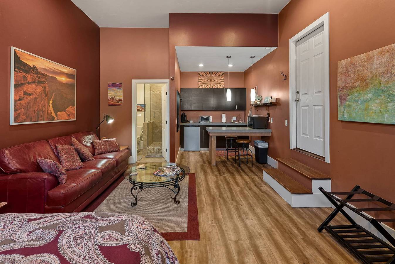 Ganze Wohnung, Red Canyon Retreat Sedona - 1 Bd, 1Ba, Sleeps 2 in Oak Creek, Oak Creek Canyon