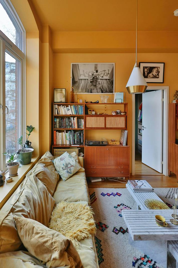Ganze Wohnung, Farbenfrohe Wohnung mit Hinterhof im Herzen von Oslo in Gamle Oslo, Oslo