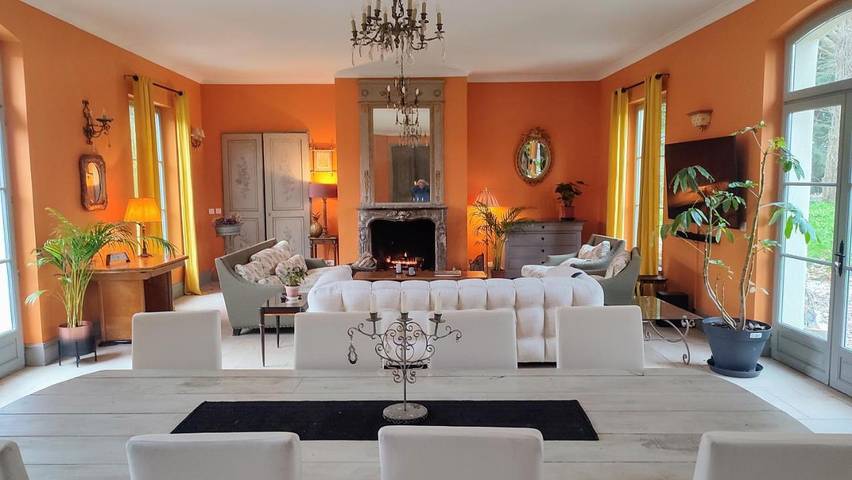 Maison de vacances pour 12 personnes, avec jardin ainsi que vue et piscine - 1