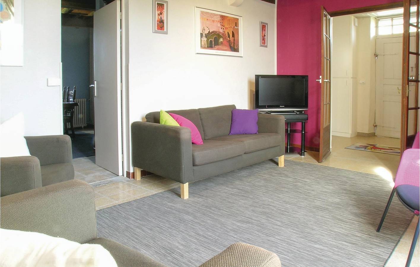 Apartamento de 125 m2 con aparcamiento, TV e Internet in Lahitte-Toupière, Altos Pirineos