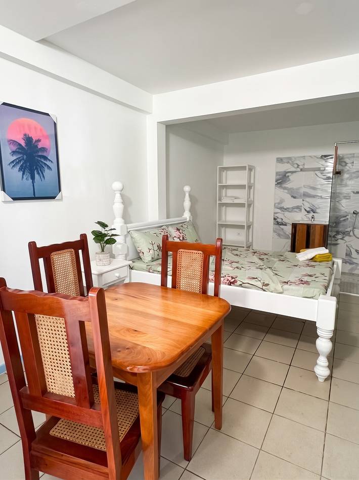 Ganze Wohnung, Apartment in Le Marigot 24 m² mit Pool in Le Marigot, Martinique