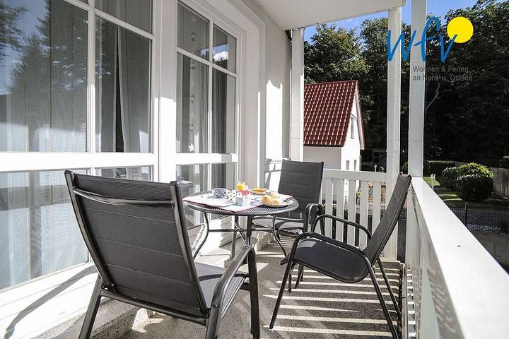 Ferienwohnung für 4 Personen, mit Balkon in Binz