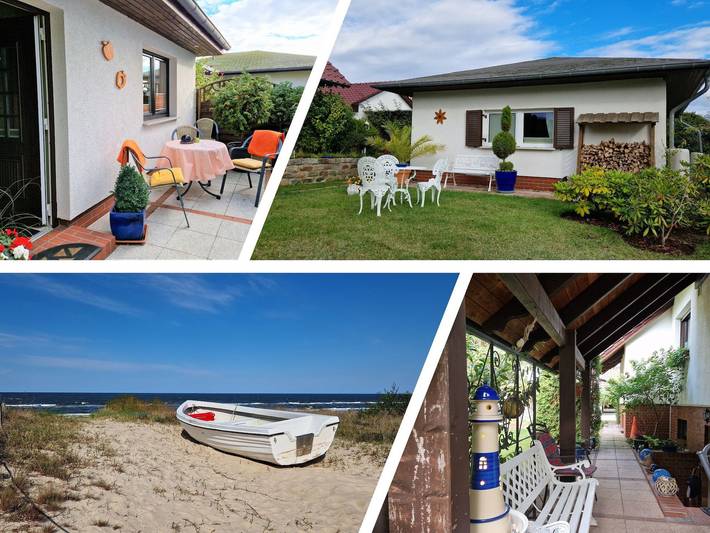 Ferienwohnung für 4 Personen, mit Garten und Terrasse in Ahlbeck