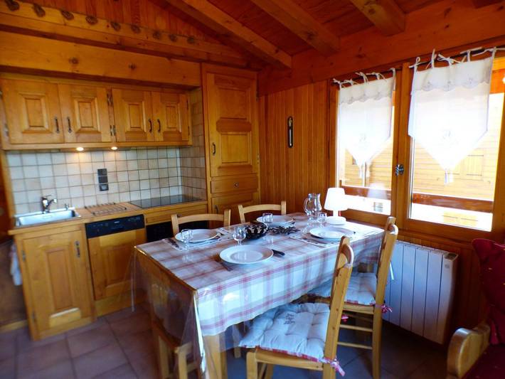 Appartement entier, Appartement 2 pièces Les Saisies, haut de la station, 6 personnes, balcon. in Les Saisies, Région d'Albertville