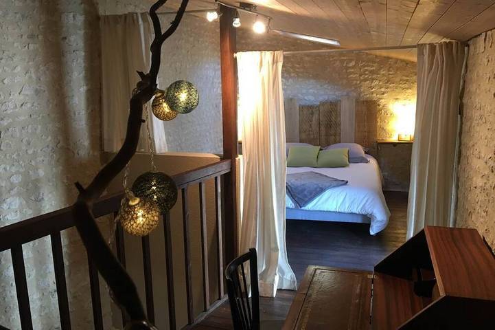 Maison de campagne pour 5 personnes dans Montils