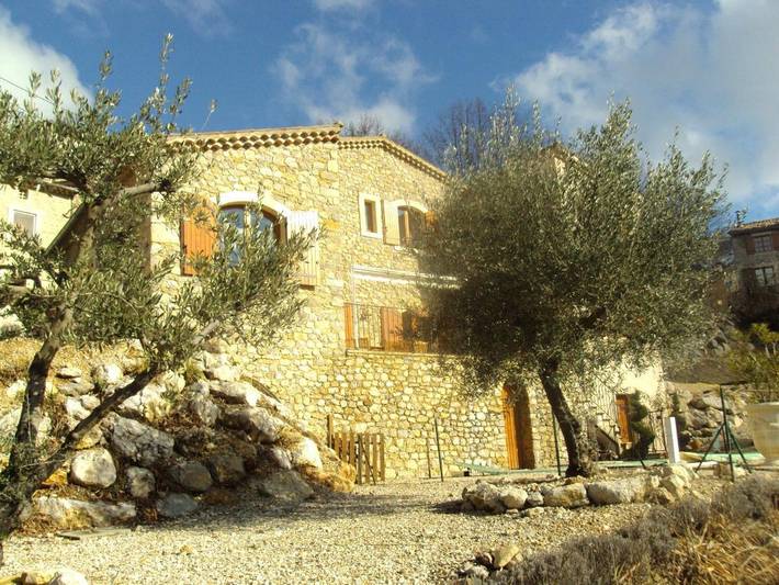 Maison d’hôte pour 2 personnes, avec piscine et vue
