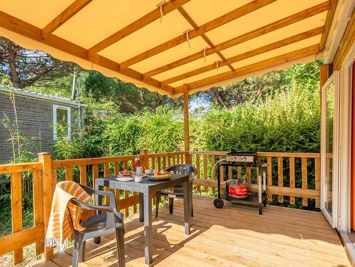 Camping Ushuaïa Villages Les Fougères - Mobilhome 2 personas - Mh 1 bd Confort - 2 personas in Rivedoux-Plage, Isla de Ré