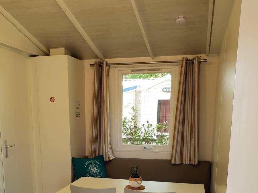 Camping Le Fief Melin - Mobilheim 4 personen - Komfort Kompakt in Le Château-d'Oléron, Côte de Beauté