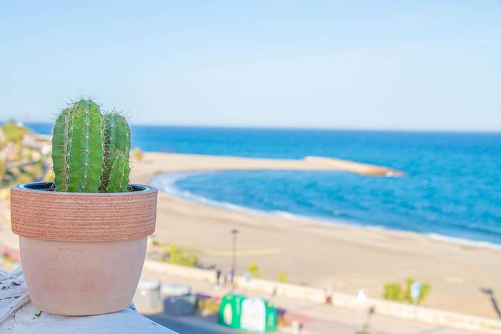 Appartamento per 4 persone, con Balcone e Terrazza nonché Panorama a Mojácar Playa