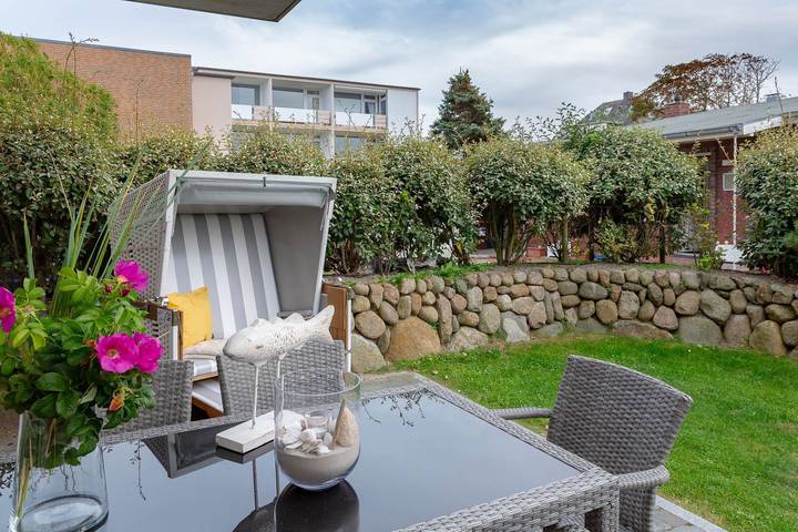 Ferienwohnung für 5 Personen, mit Terrasse und Garten auf Sylt