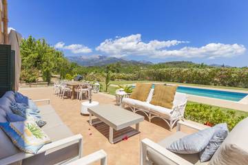 Villa in Selva, Mallorca Inselmitte für 6 