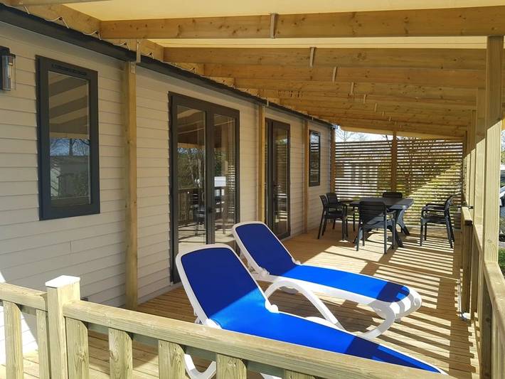 Mobil home pour 6 personnes, avec jardin à Arces - 2