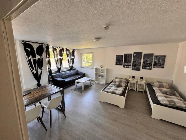 Vakantieappartement voor 3 personen, met Balkon en Uitzicht in Herten