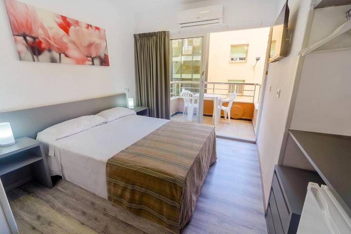 Maison d’hôte pour 2 personnes, avec Balcon ainsi que Terrasse et Vue à Benidorm