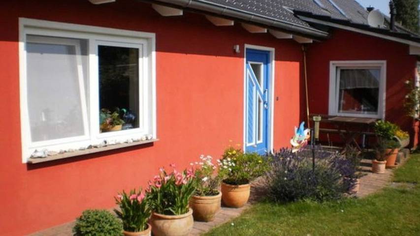 Ferienwohnung für 4 Personen, mit Garten, kinderfreundlich in Zudar