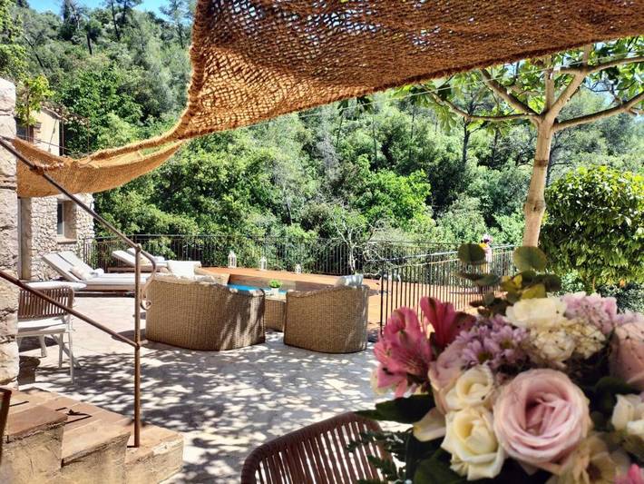 Maison d’hôte pour 2 personnes, avec sauna et jacuzzi ainsi que piscine et terrasse à La Colle-sur-Loup - 2