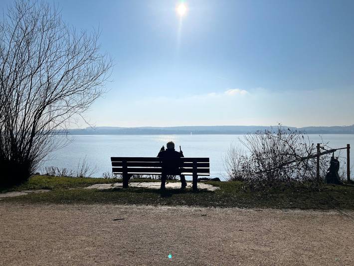 BnB für 2 Personen, mit Seeblick und Garten sowie Balkon am Bodensee - 3