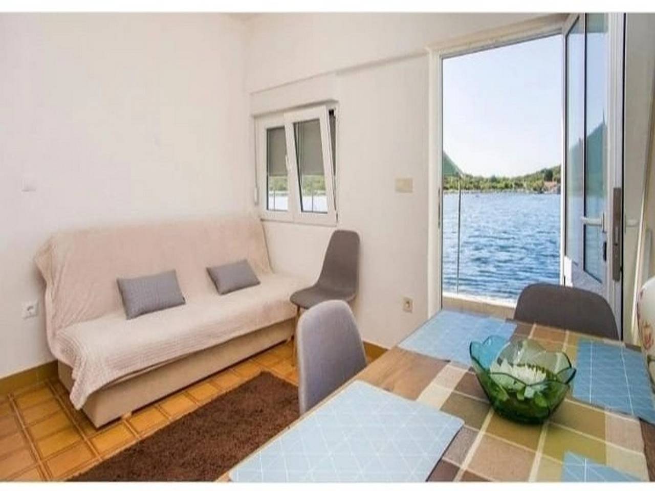 Ganze Wohnung, Ferienwohnung für 4 Personen mit Meerblick in Drače, Dubrovnik-Neretva