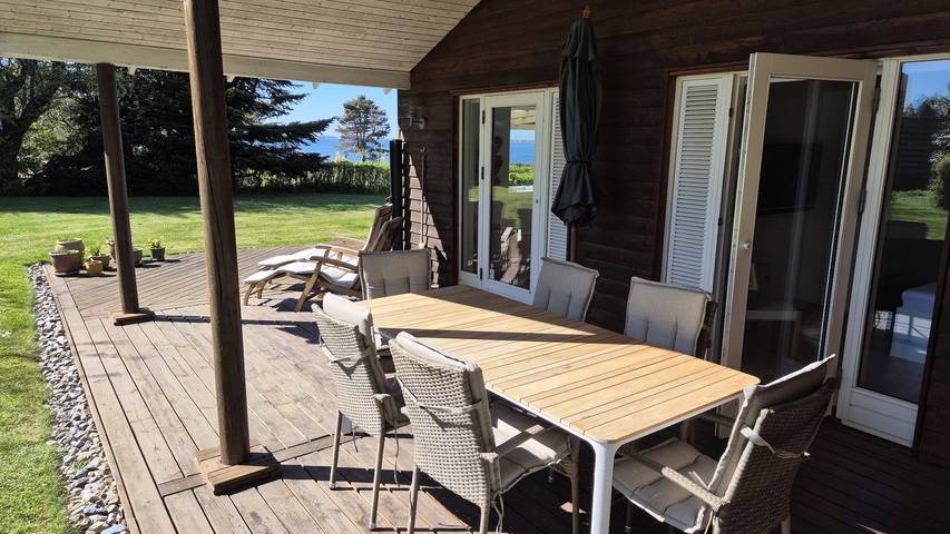 Ferienhaus mit Meerblick für 5 Personen, mit Ausblick und Garten sowie Seeblick, mit Haustier auf Falster - 3