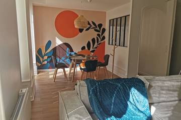 Gîte pour 4 personnes, avec sauna, animaux acceptés à Givry