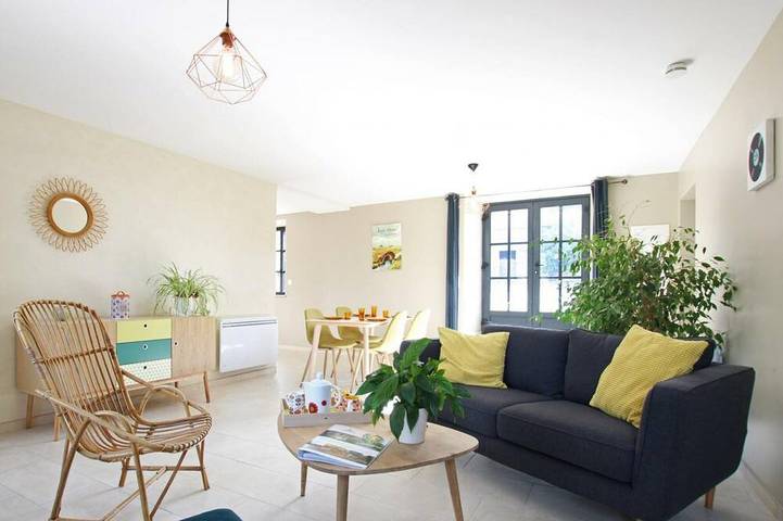 Gîte pour 4 personnes, avec Terrasse et Jardin