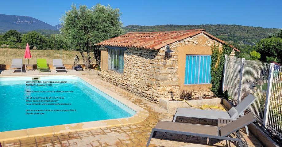 Gîte pour 4 personnes, avec balcon ainsi que jardin et piscine à Apt - 3