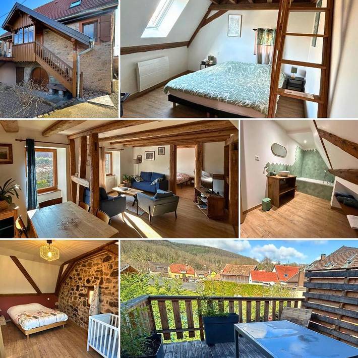 Location de vacances pour 6 personnes, avec terrasse à Orschwihr - 4