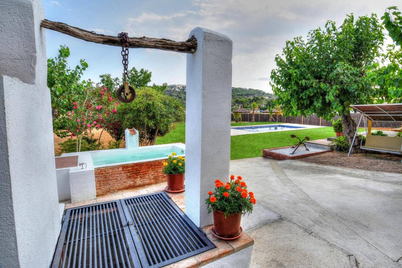 Villa « Masia Cal Ros » avec vue sur la montagne, Wi-Fi et climatisation in Platja d'Aro, Costa Brava