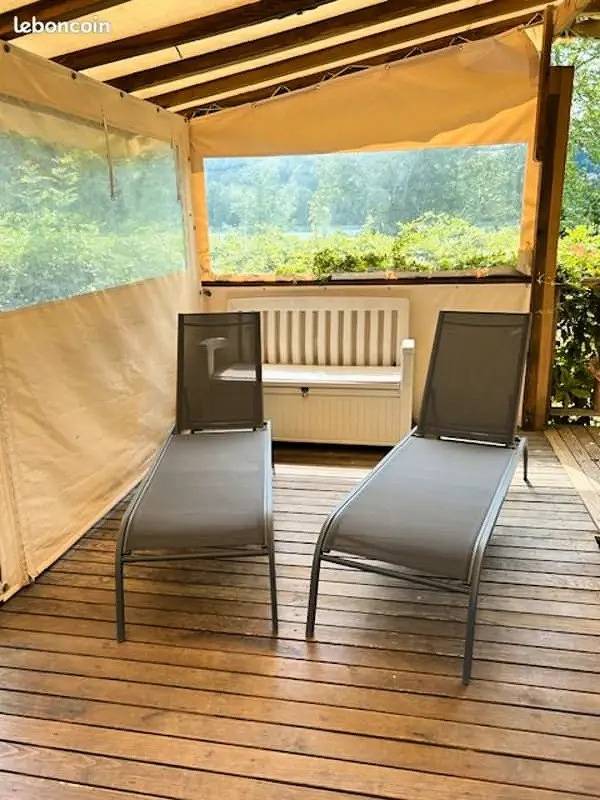 Mobilhome 3 Chambres Camping les Rives de Condrieu in Condrieu, Lyon region
