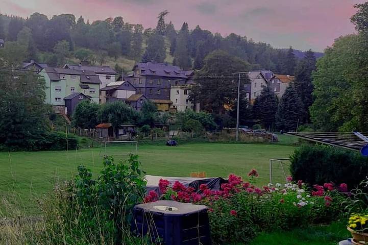 Ferienhaus für 7 Personen, mit Terrasse und Garten in Frankenblick