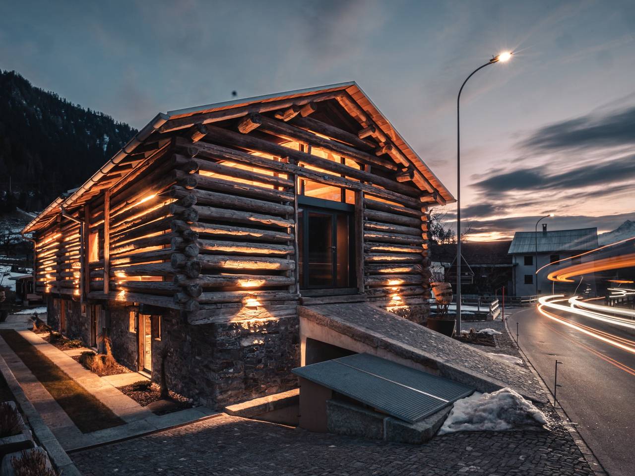 Ferienhaus Bandlistall, Valendas - 3.5 Zimmer Ferienhaus für max. 4 Pers. in Safiental, Alpenarena